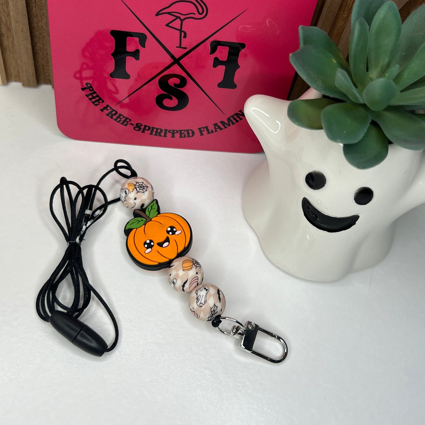 Cutie Pumpkin Lanyard